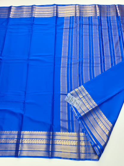SEMI CREPE SILK SAREE (STAIN PROOF)