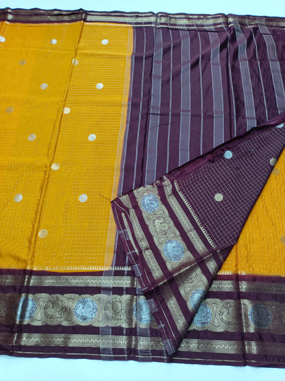 SEMI CREPE SILK SAREE