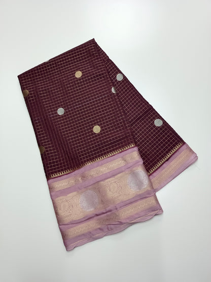 SEMI CREPE SILK SAREE
