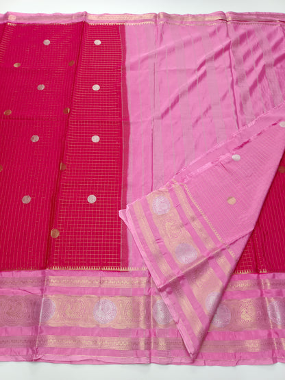 SEMI CREPE SILK SAREE
