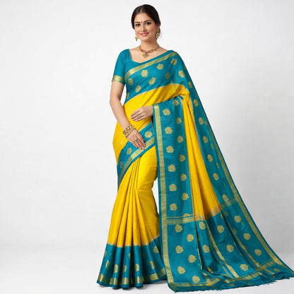 SEMI CREPE SILK SAREE