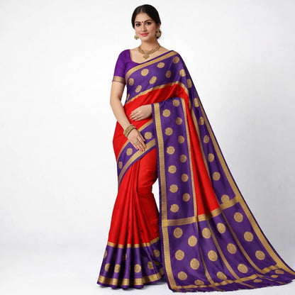 SEMI CREPE SILK SAREE