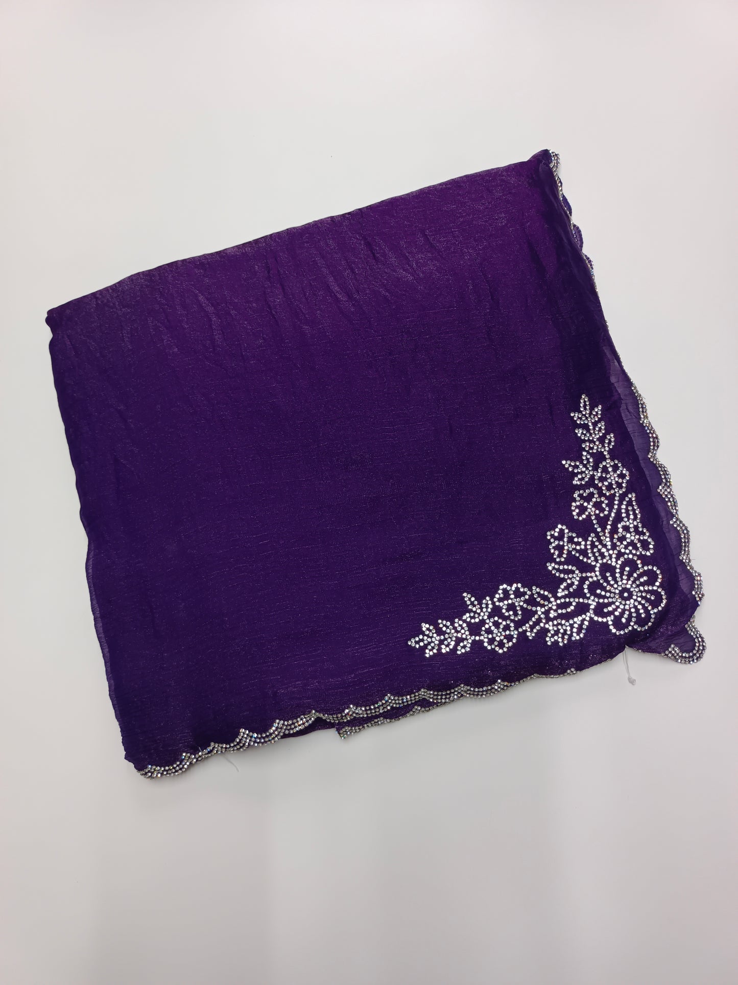 FANCY CHIFFON EMBROIDERY WORK SAREE