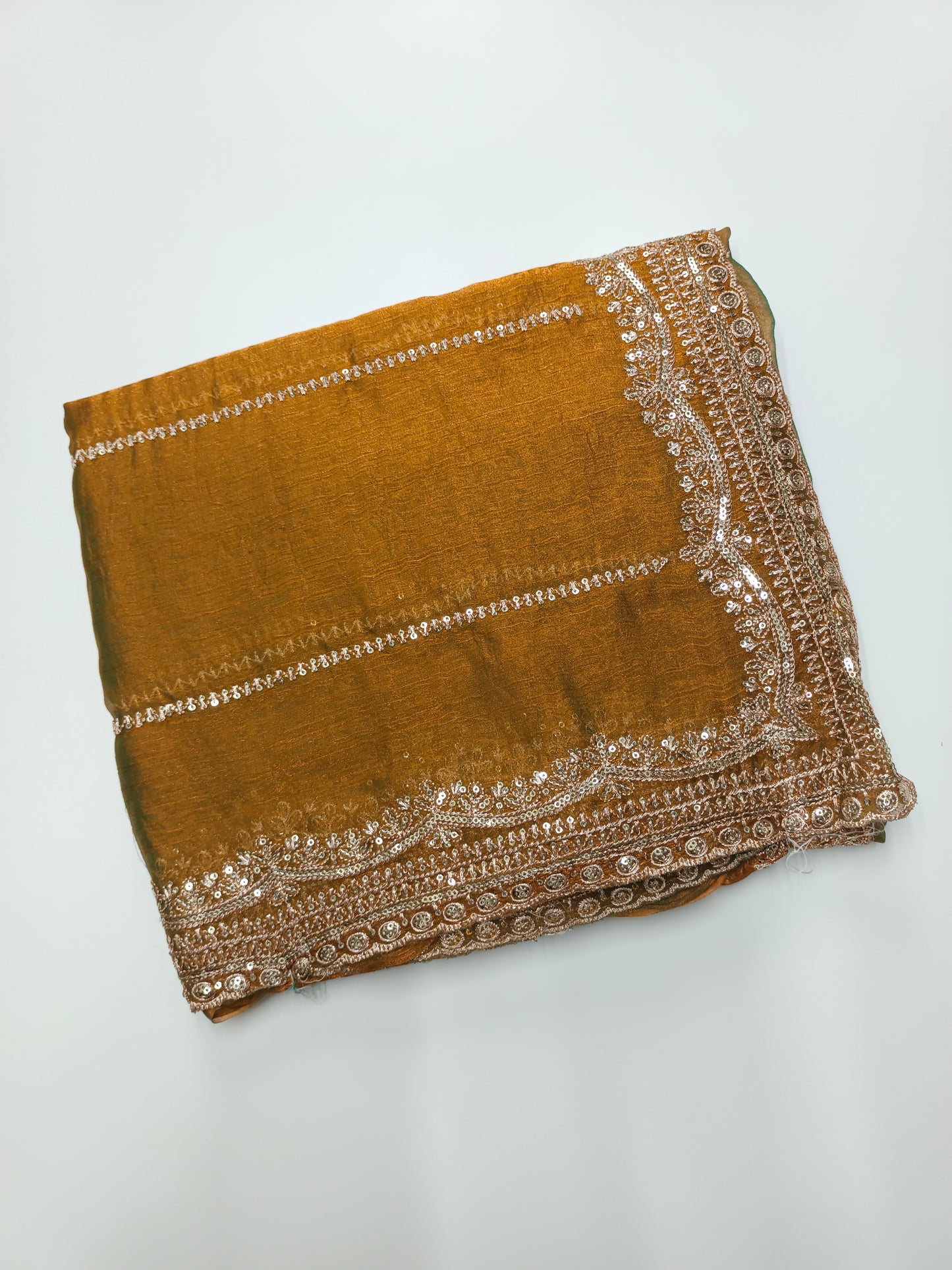 FANCY CHIFFON EMBROIDERY WORK SAREE