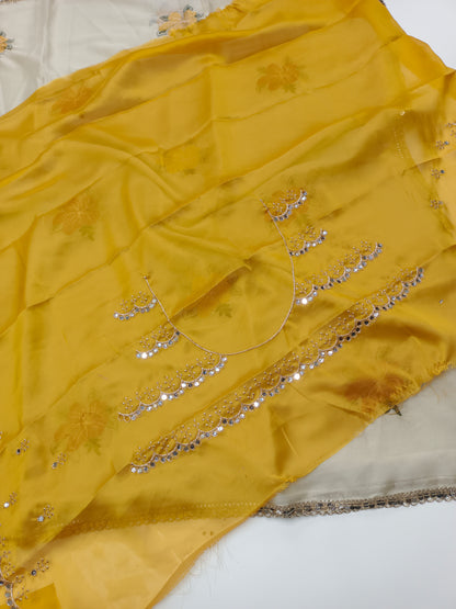 FANCY WORK SAREE