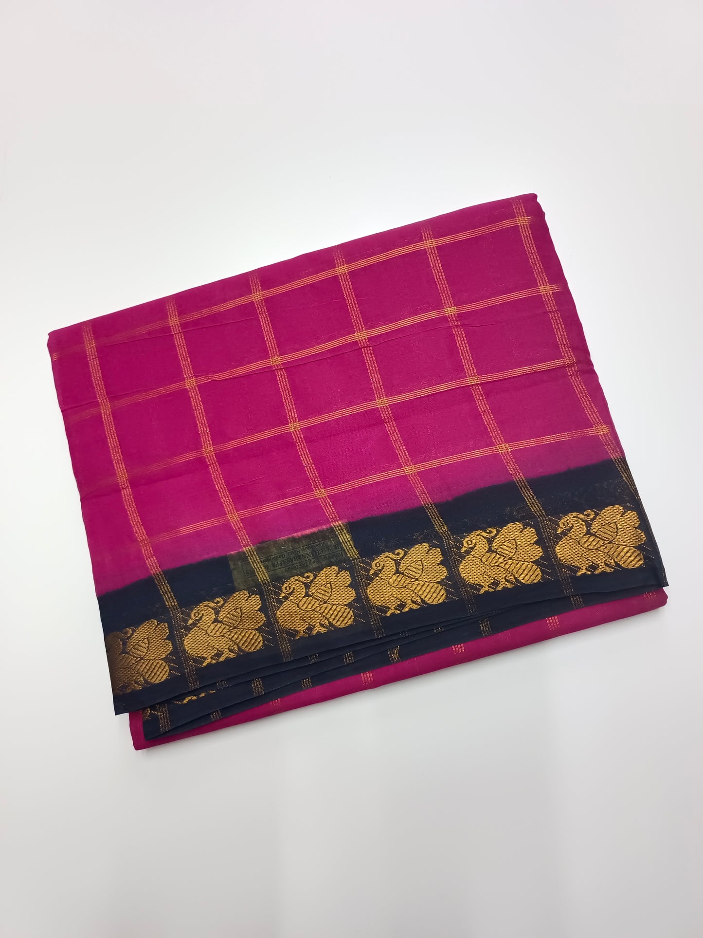 FANCY SUNGUDI COTTON SAREE