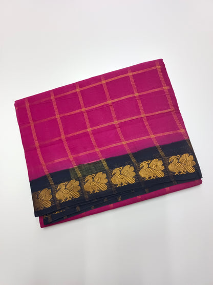 FANCY SUNGUDI COTTON SAREE