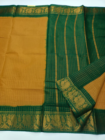 FANCY SUNGUDI COTTON SAREE