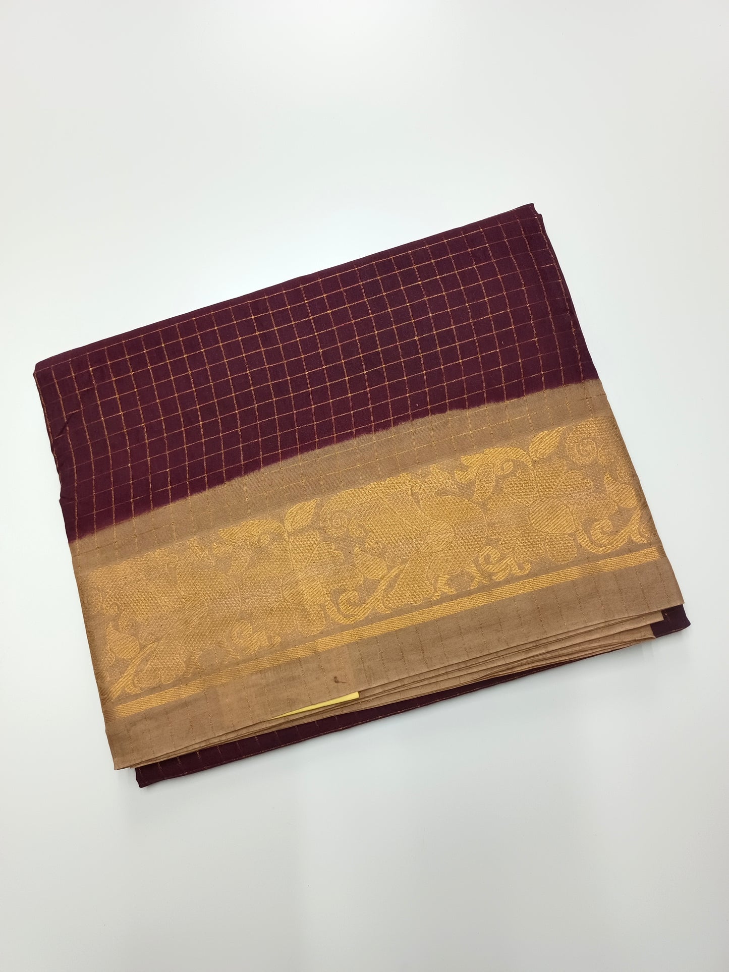 FANCY SUNGUDI COTTON SAREE