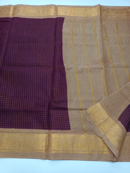 FANCY SUNGUDI COTTON SAREE