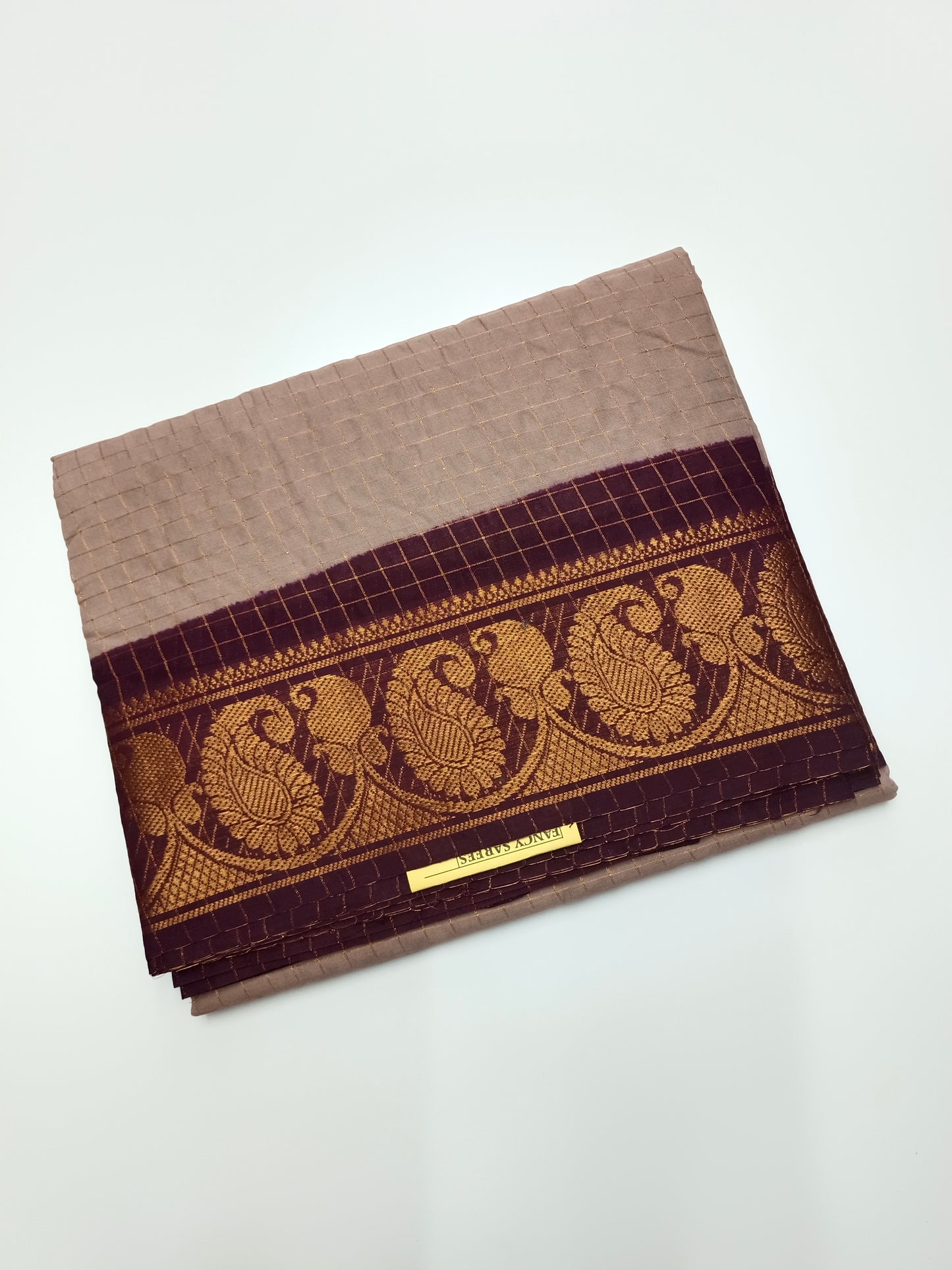 FANCY SUNGUDI COTTON SAREE