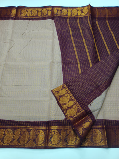 FANCY SUNGUDI COTTON SAREE