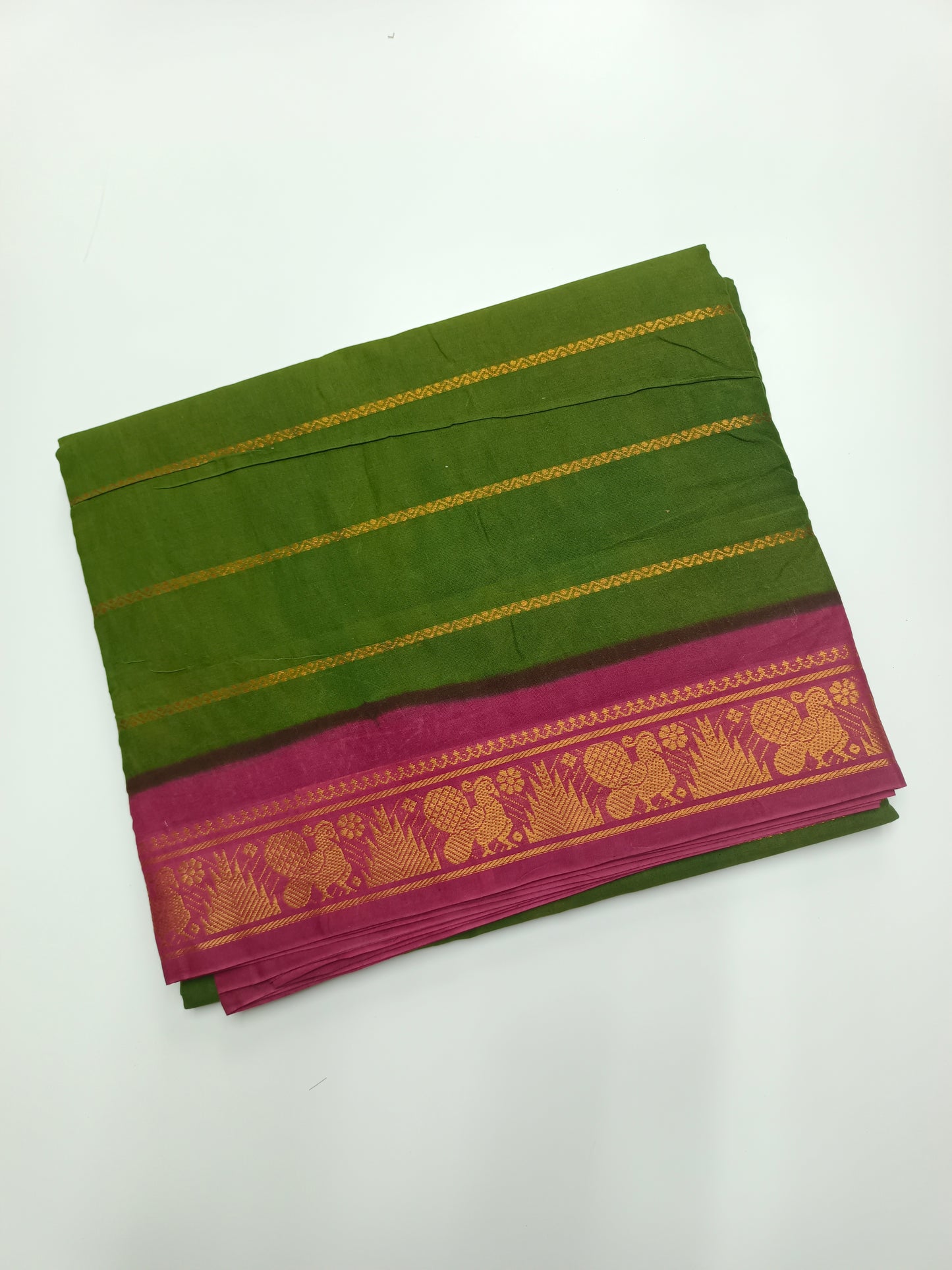 FANCY SUNGUDI COTTON SAREE