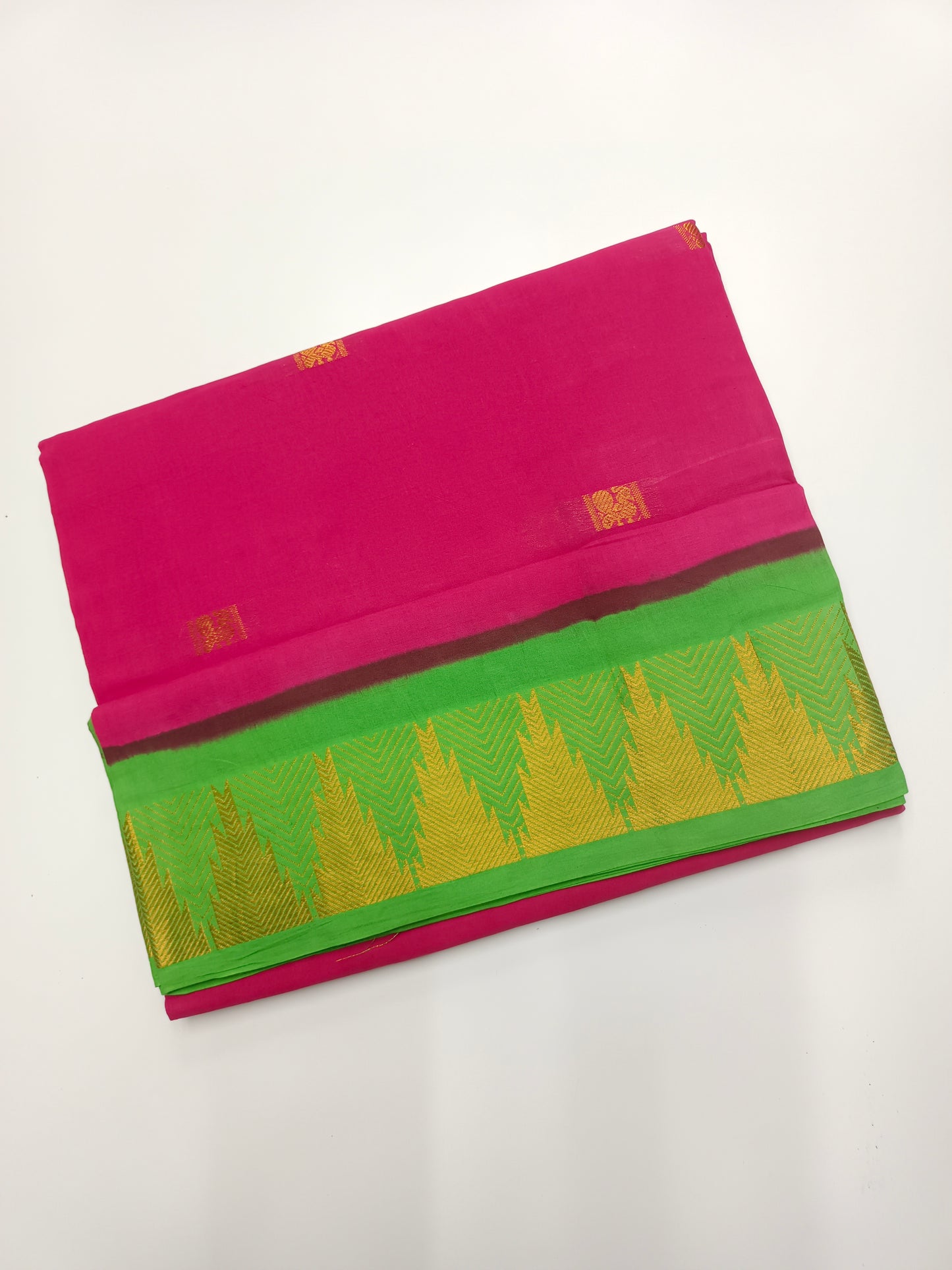 FANCY SUNGUDI COTTON SAREE
