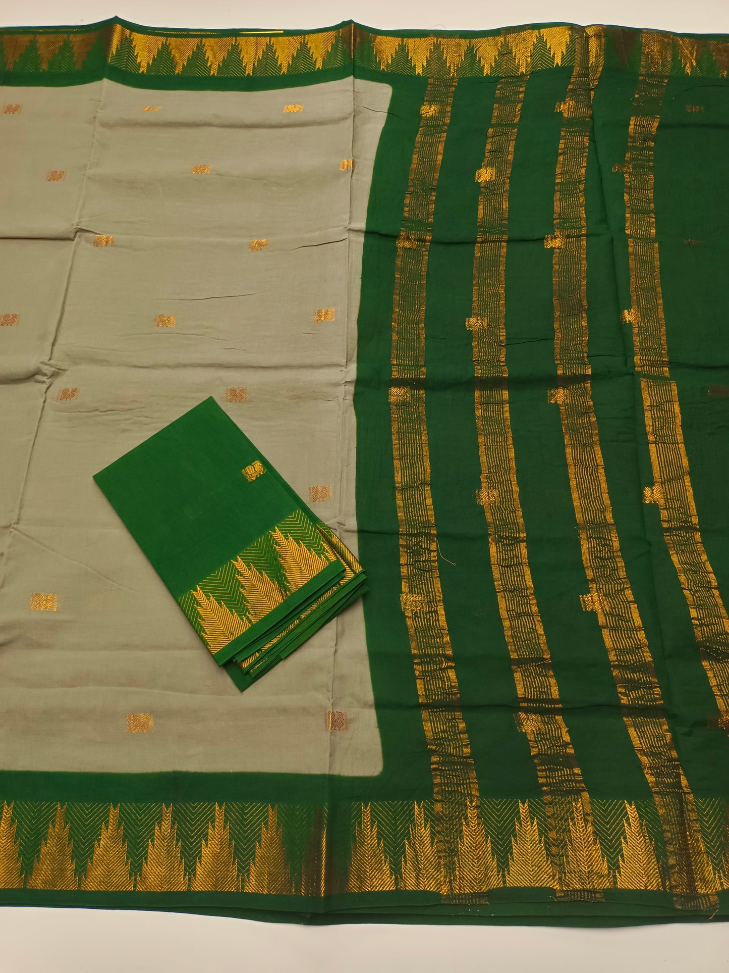 FANCY SUNGUDI COTTON SAREE