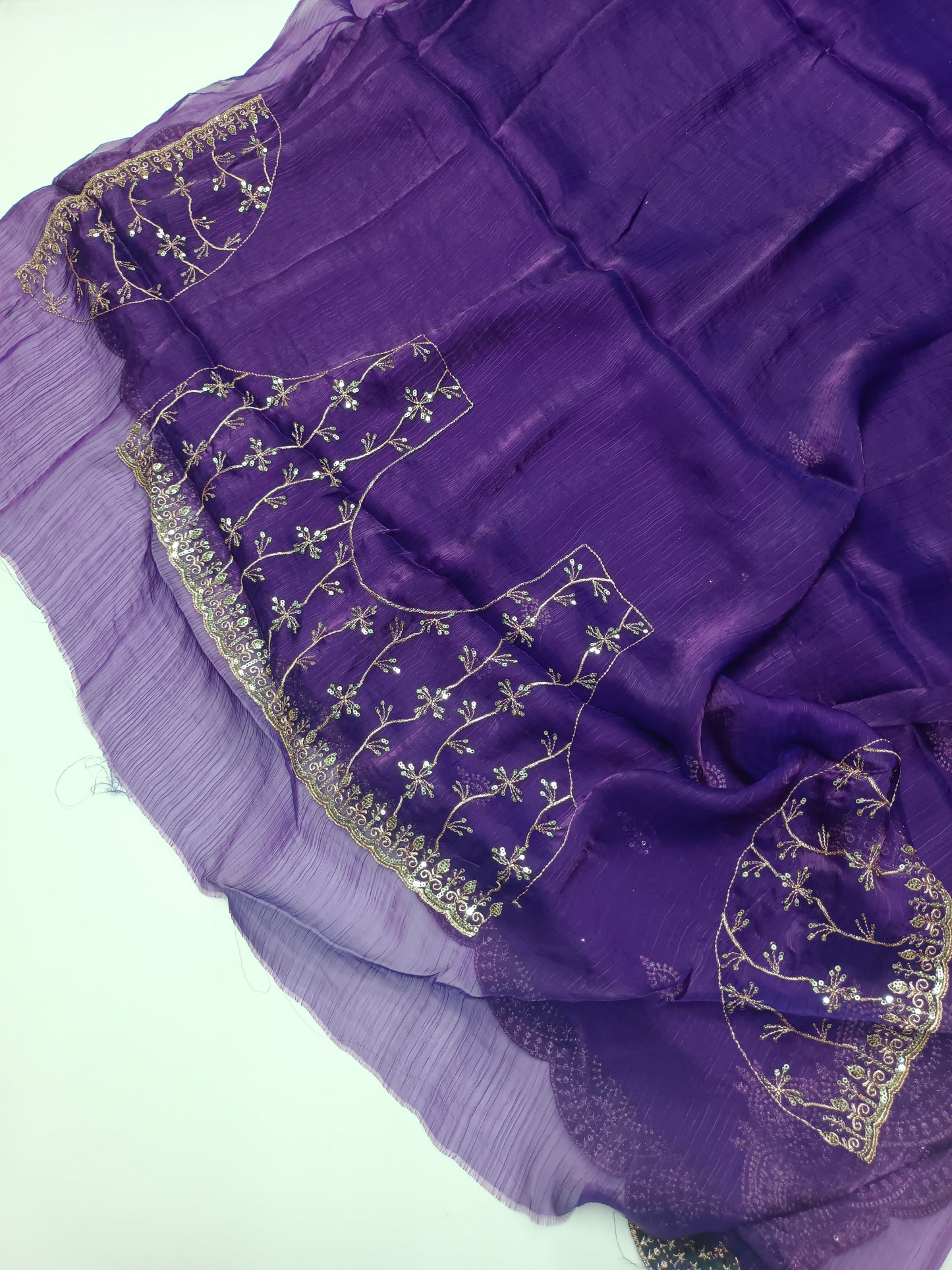 FANCY WORK SAREE