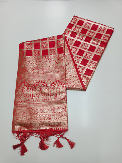 SOFT BANARASI SILK SAREE