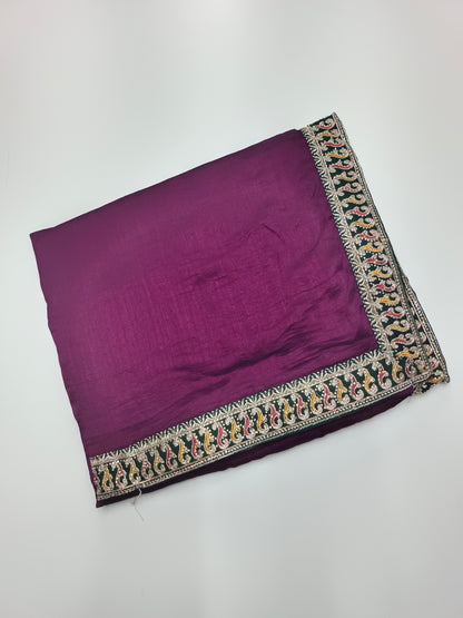 FANCY WORK SAREE