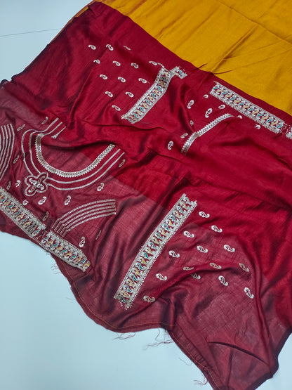 FANCY WORK SAREE