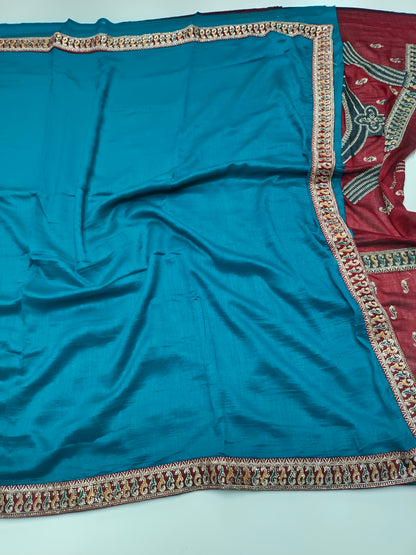 FANCY WORK SAREE