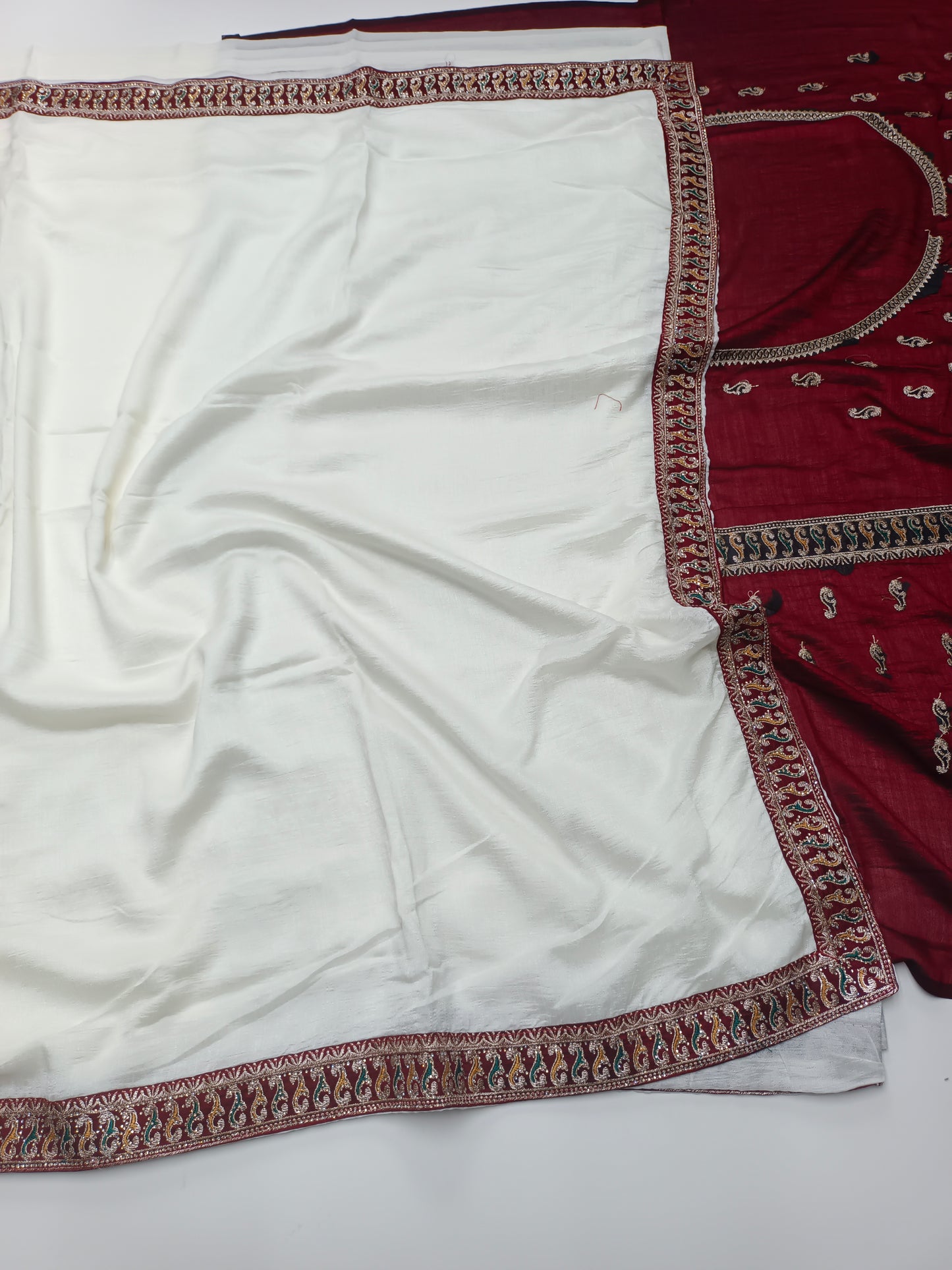FANCY WORK SAREE