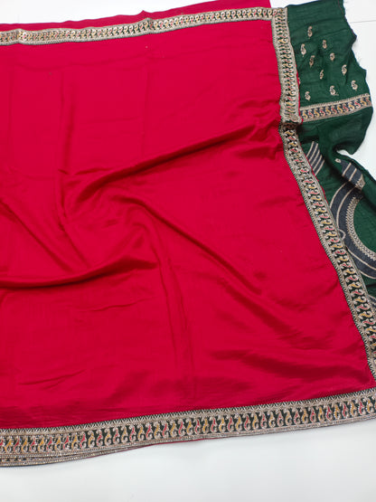 FANCY WORK SAREE