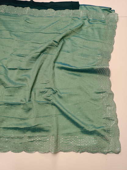 FANCY WORK SAREE