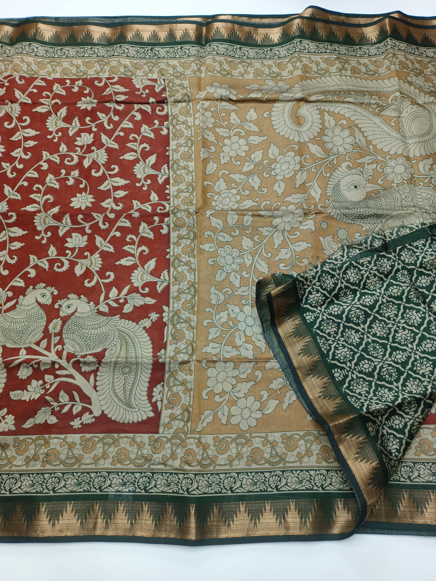 FANCY ASSAM COTTON SAREE
