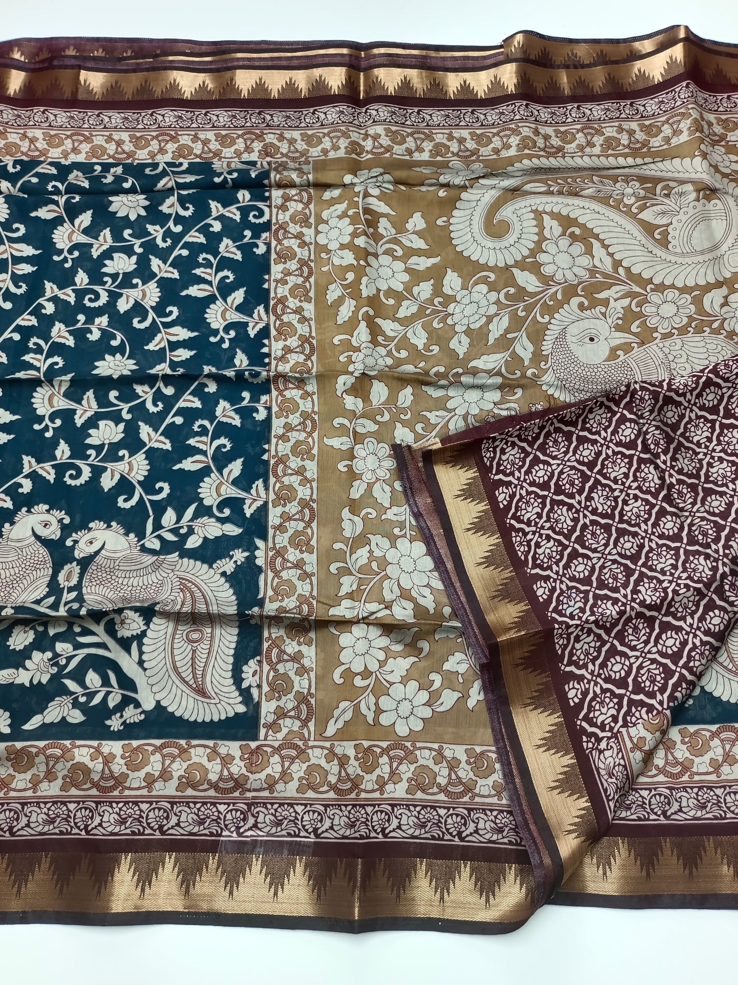 FANCY ASSAM COTTON SAREE