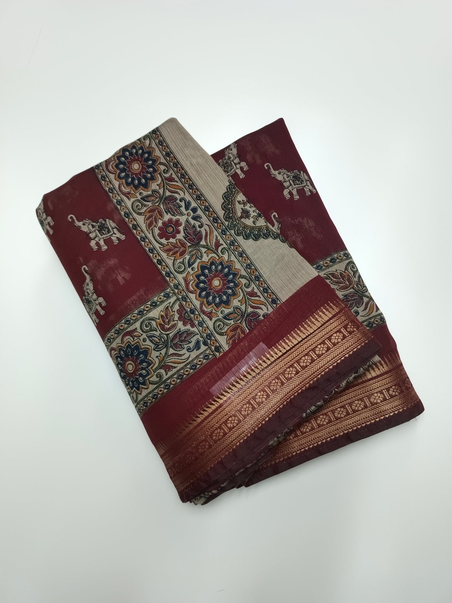 FANCY ASSAM COTTON SAREE