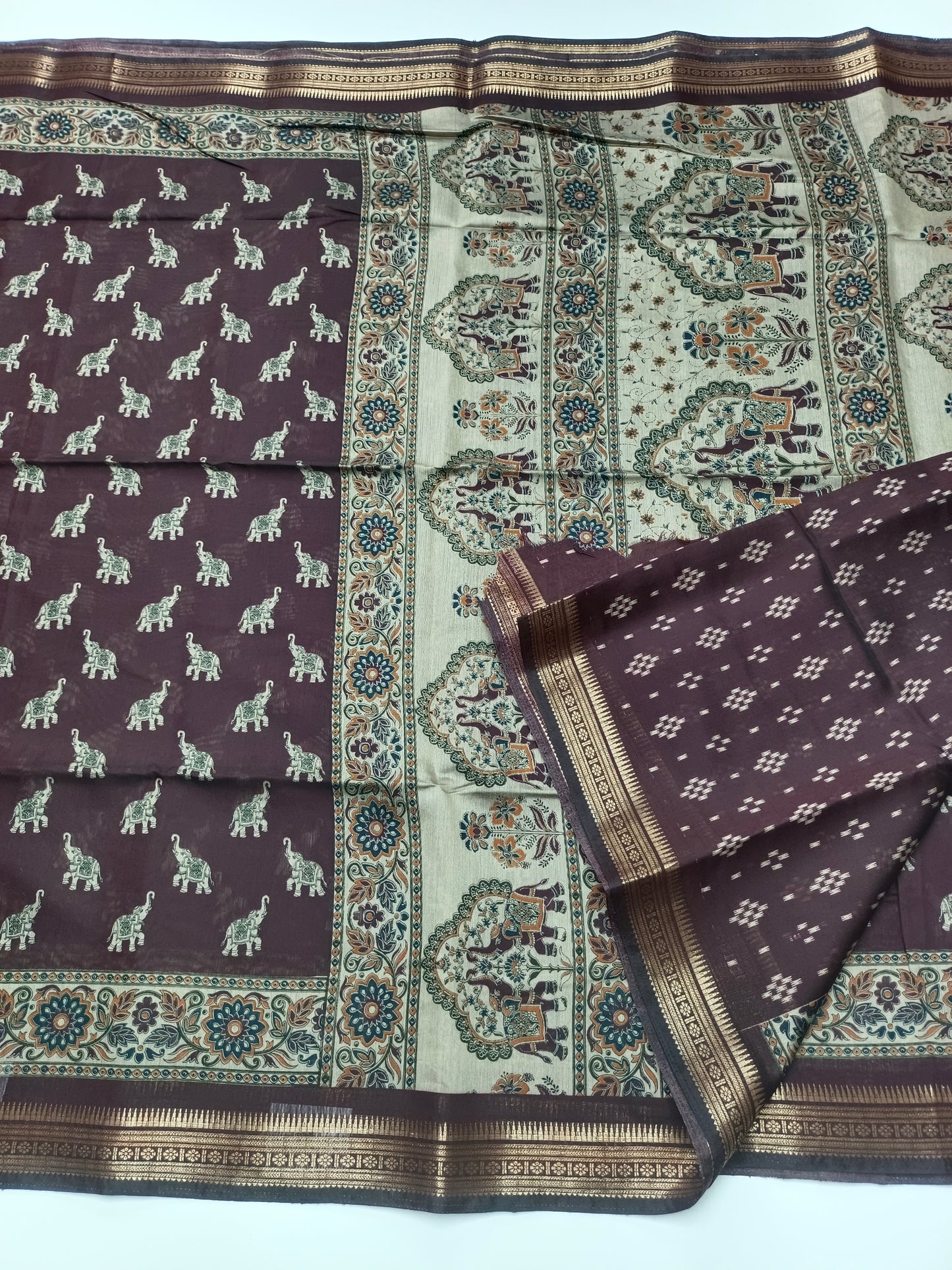 FANCY ASSAM COTTON SAREE
