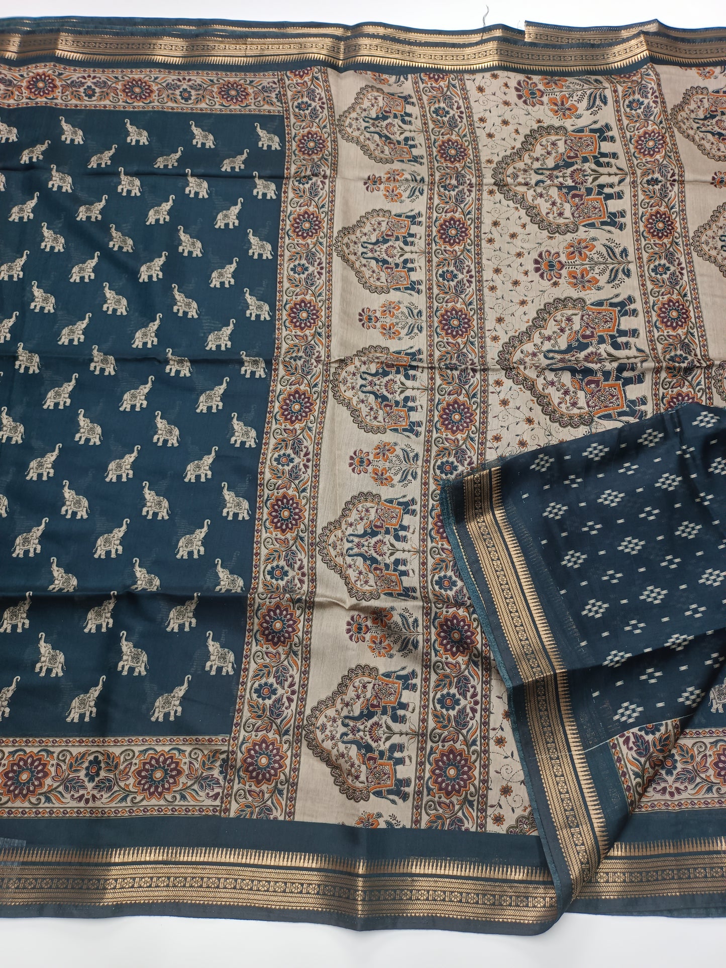 FANCY ASSAM COTTON SAREE