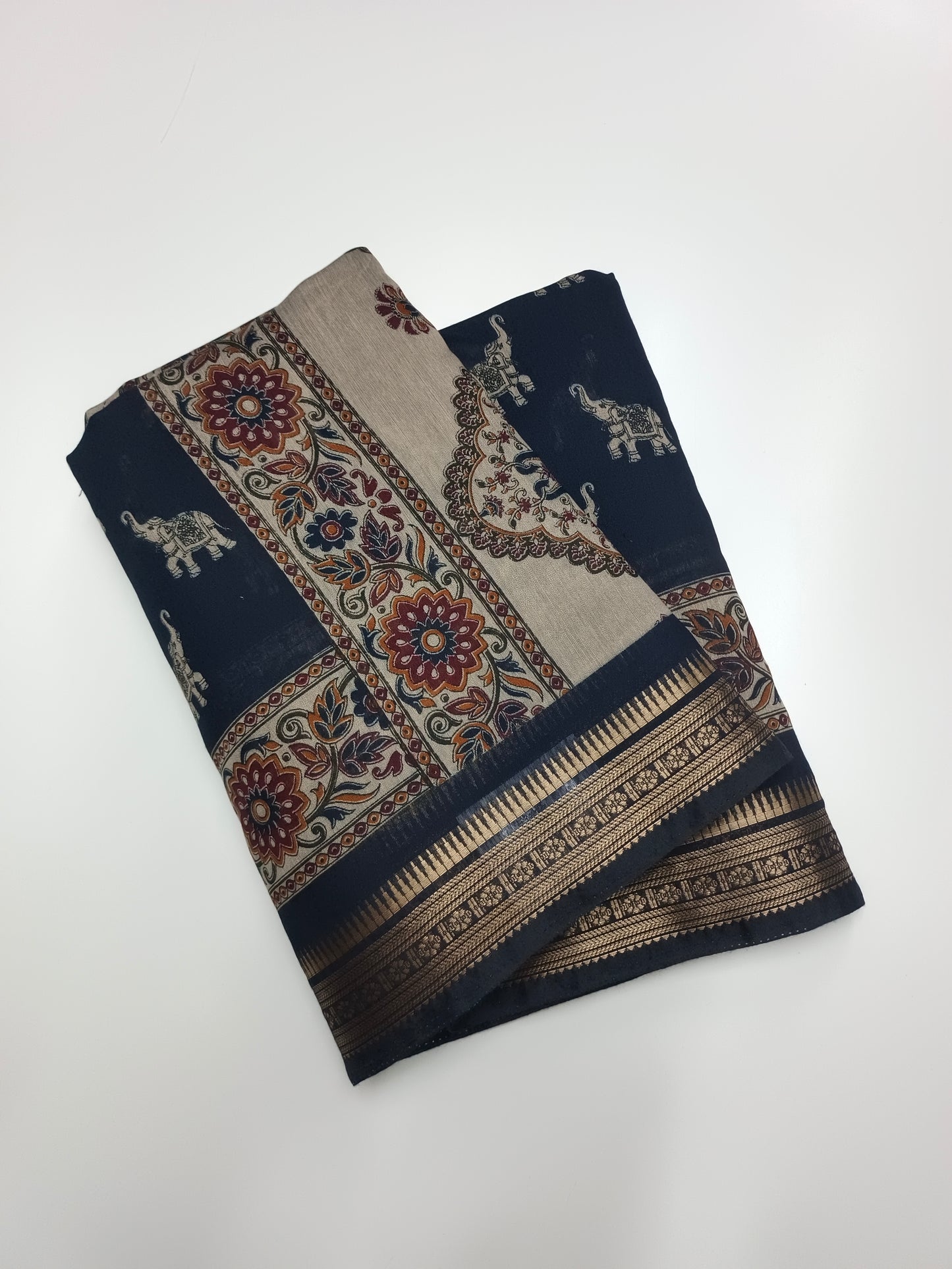 FANCY ASSAM COTTON SAREE
