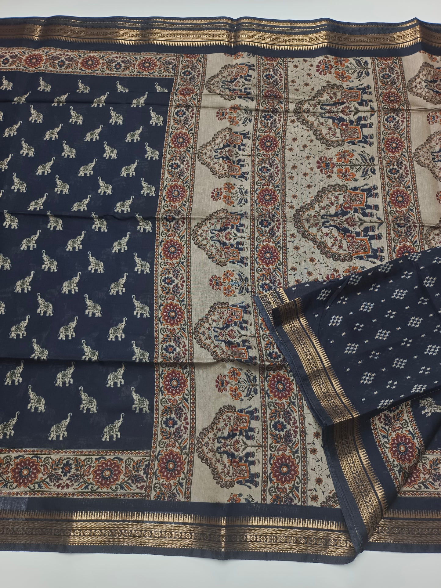 FANCY ASSAM COTTON SAREE