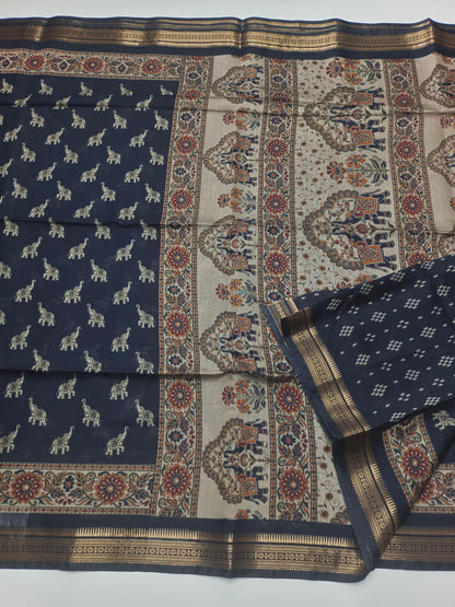 FANCY ASSAM COTTON SAREE