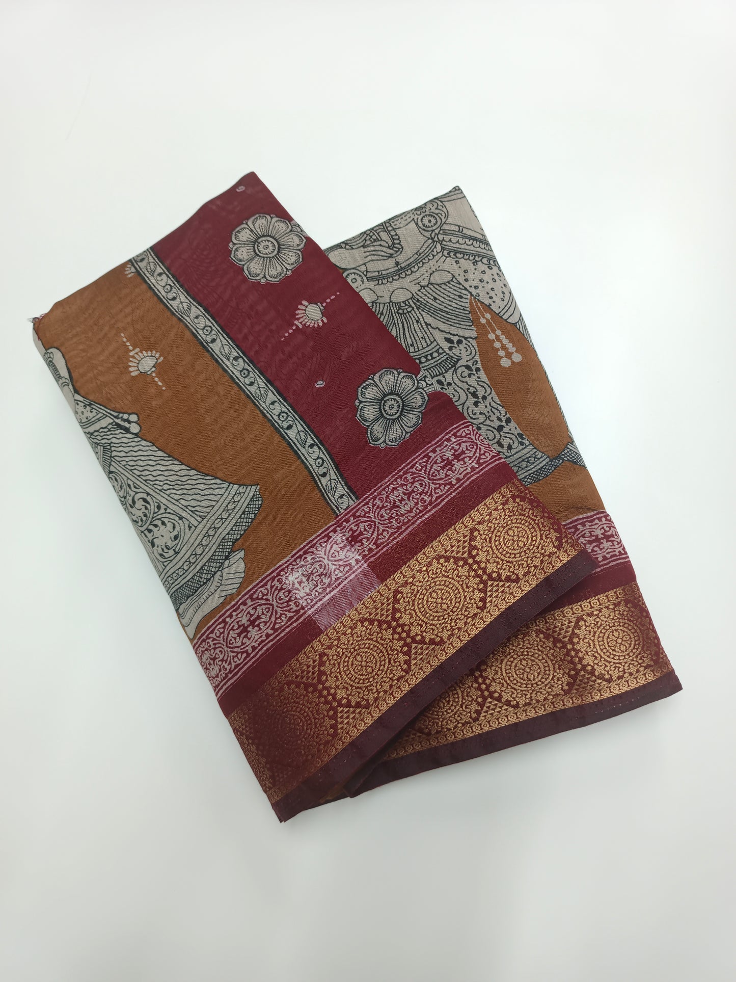 FANCY ASSAM COTTON SAREE