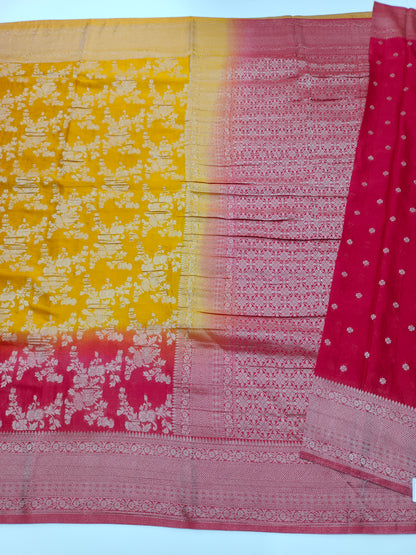 2D FANCY CHINON CHIFFON SAREE