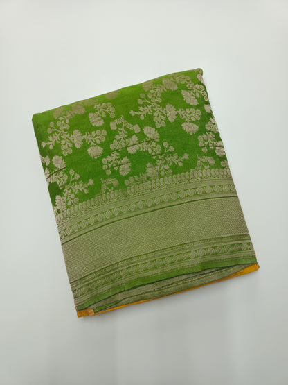 2D FANCY CHINON CHIFFON SAREE