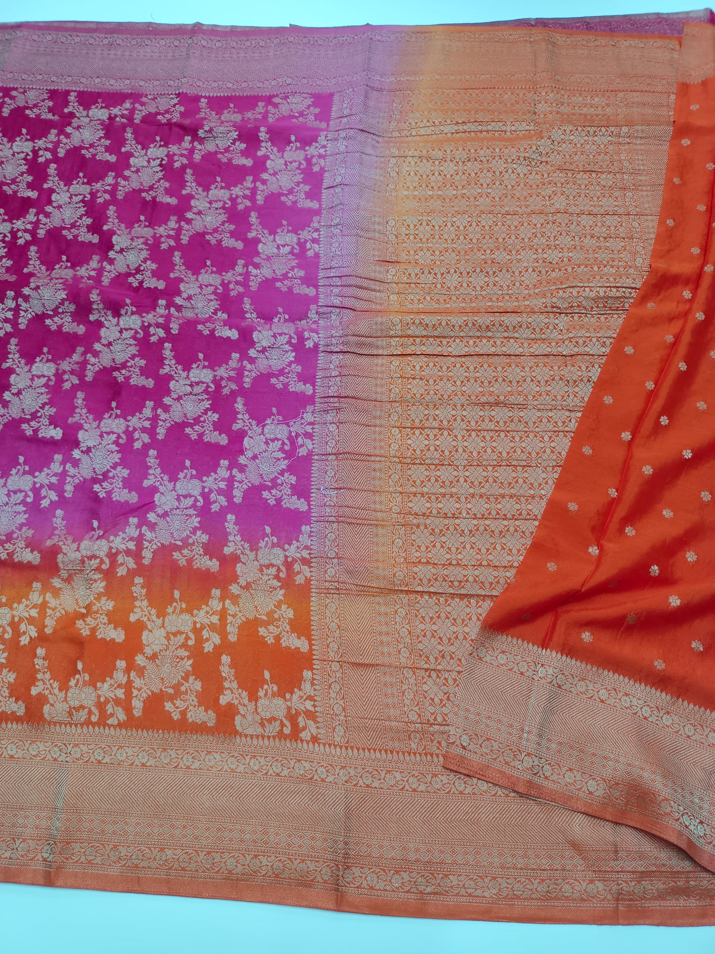 2D FANCY CHINON CHIFFON SAREE