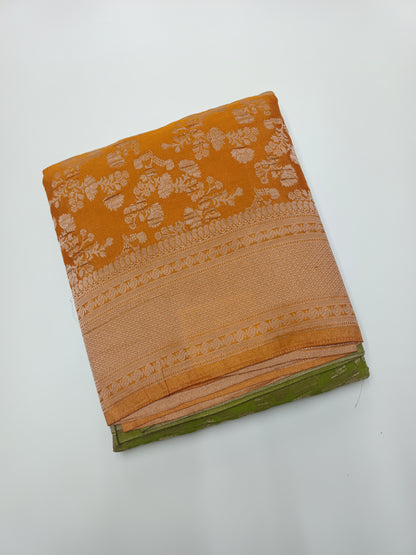 2D FANCY CHINON CHIFFON SAREE