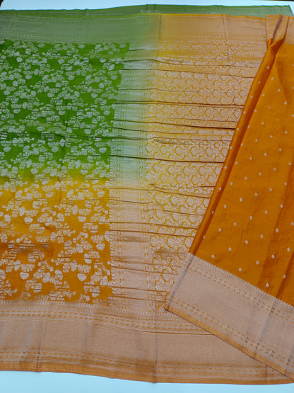 2D FANCY CHINON CHIFFON SAREE