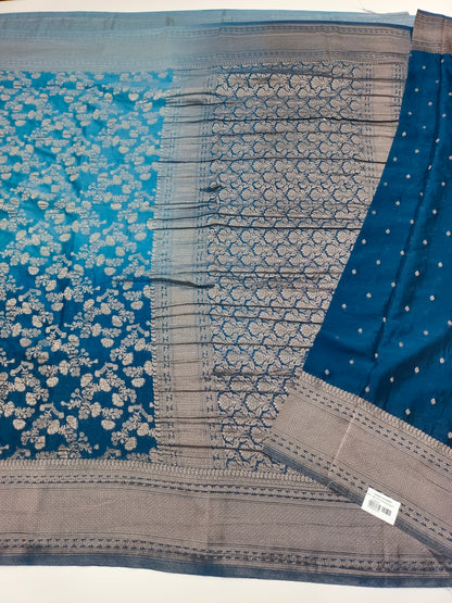 2D FANCY CHINON CHIFFON SAREE