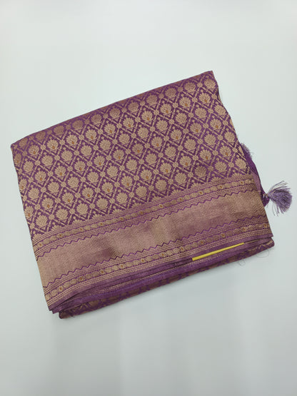 BANARASI CREPE BROCADE SAREE