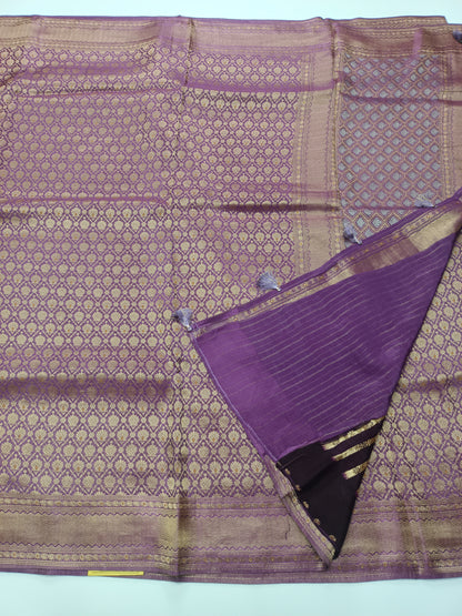 BANARASI CREPE BROCADE SAREE