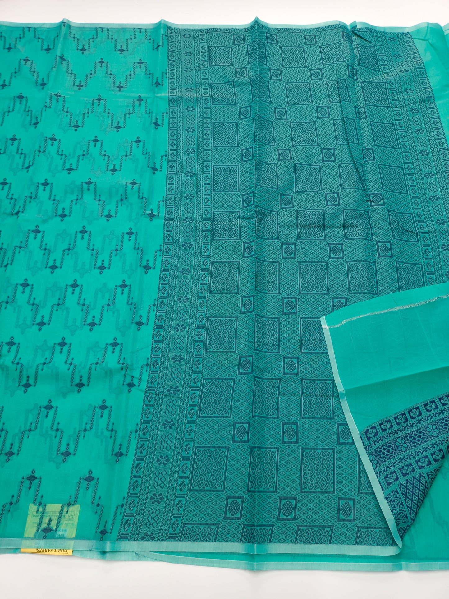 FANCY CHANDERI COTTON SAREE