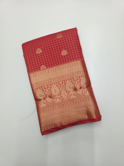 KANCHIPURAM SEMI SILK SAREE