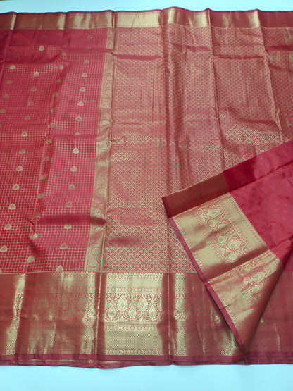 KANCHIPURAM SEMI SILK SAREE