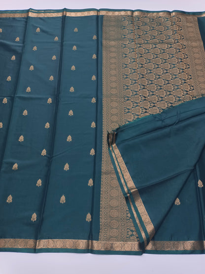 SEMI CREPE SILK SAREE