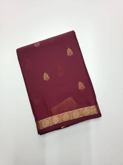 SEMI CREPE SILK SAREE
