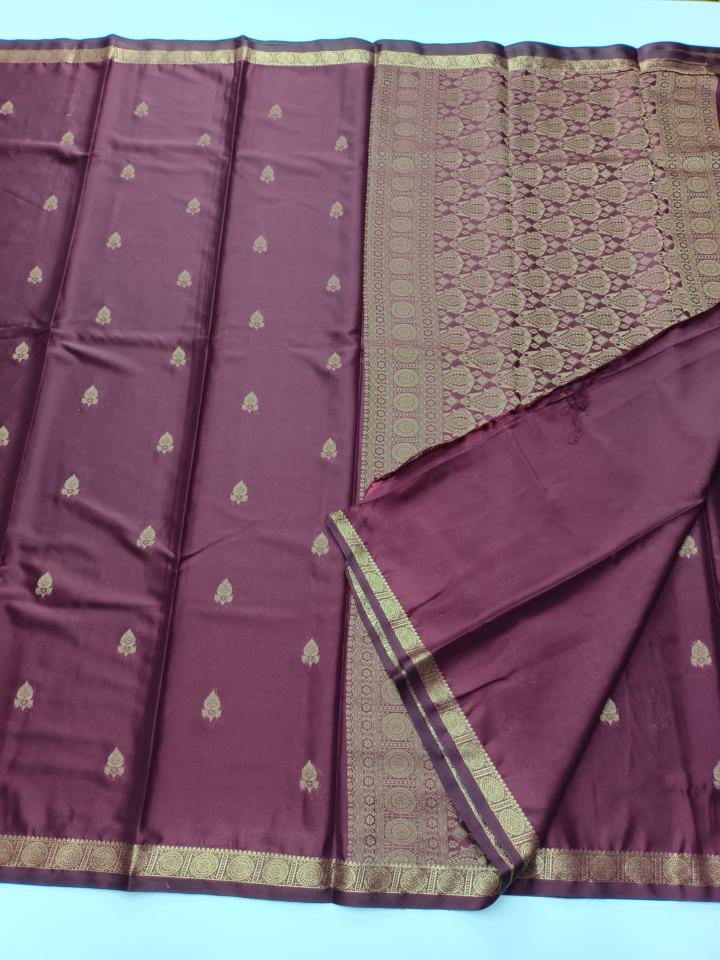 SEMI CREPE SILK SAREE